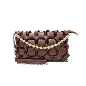 Abrunix Flower Pearl Handbag